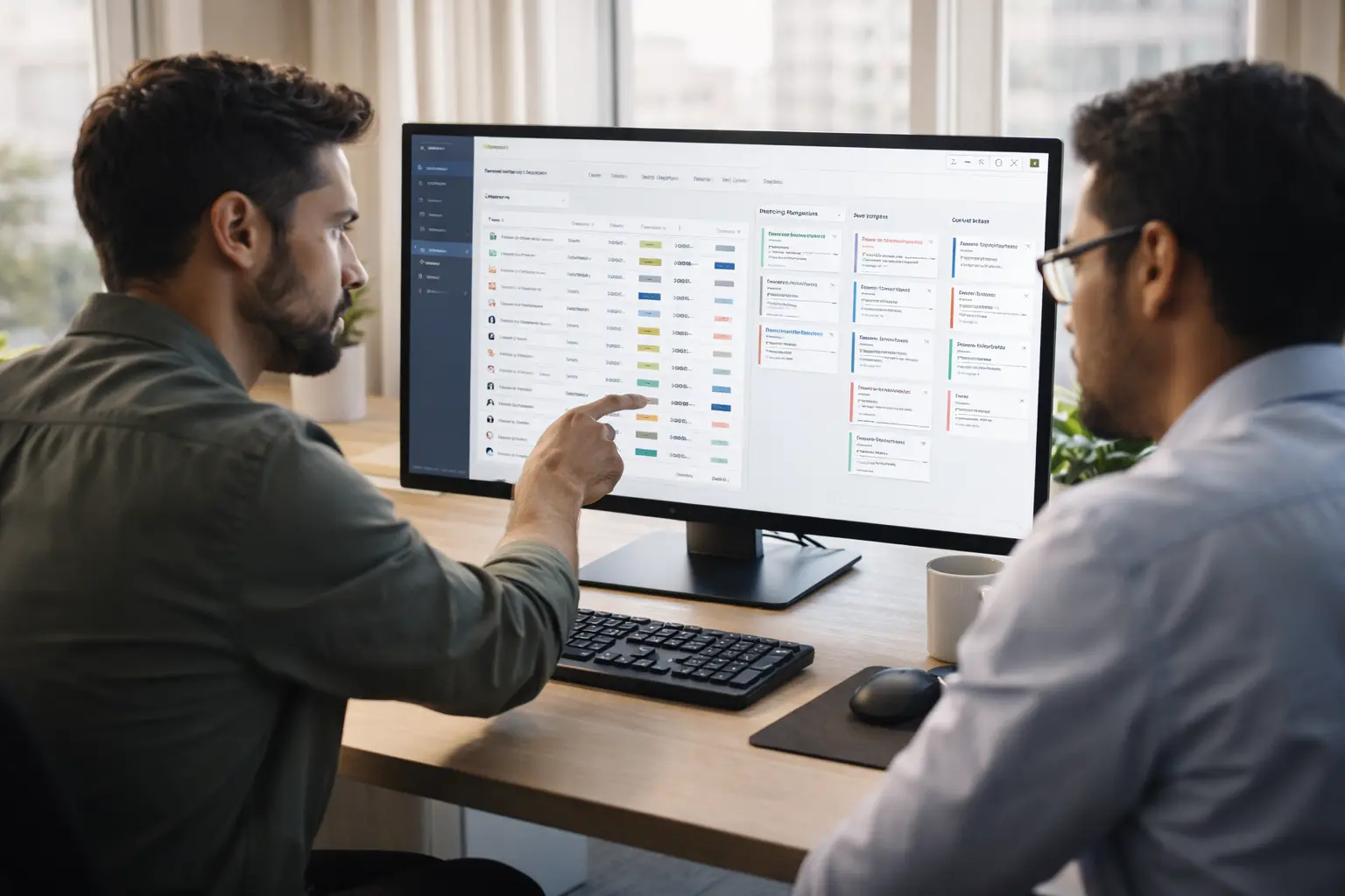 Sistemas internos web y herramientas de gestión operativa empresarial
